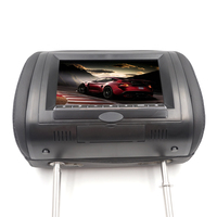 Appui-tête universel multifonctions, pour voiture avec lecteur dvd et AV avec écran LED