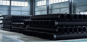 Tuyau en polyéthylène haute densité, taille personnalisée pour le drainage souterrain et l'évacuation des eaux usées dans l'industrie de la construction - Product Image 4