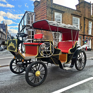 Carruaje de Caballos Victoria Black Royal 2025, Carroza de Caballos, Vagón de Caballos Rojo en Venta - Product Image 5