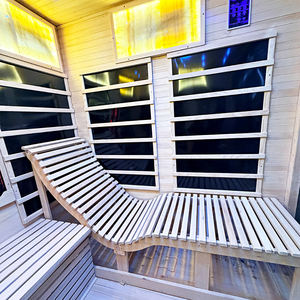 Cabine de Bain Thermale en Bois Authentique avec Chauffage Électrique Efficace, Sauna Domestique en Cèdre pour Résidence Privée et <span class=keywords><strong>Spa</strong></span> - Product Image 3