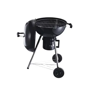 Popular American Garden Home Barbecue Smoker Black Cooking outdoor grills bbq