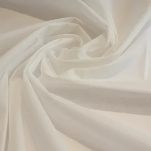 Quality 80 Polyester 20 Cotton 120gsm Shirt Uniform Interlining Bedding White Cotton Fabric Interlining