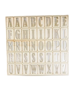 أقل عدد 40 قالب مجوف وقوالب حروف مفرغة لالمعلقات التقويمية - Product Image 2