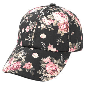 Fleur florale imprimé papa sangle chapeau chapeau de soleil Snap Back été Rose maille casquette femmes <span class=keywords><strong>Skate</strong></span> casquette de Baseball nouvelles casquettes de sport - Product Image 5