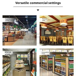 Vitrine Réfrigérée Professionnelle en Acier Inoxydable pour Restaurant, <span class=keywords><strong>avec</strong></span> <span class=keywords><strong>Compartiment</strong></span> Congélateur pour l'Organisation des Ingrédients de Hot Pot (Malatang) - Product Image 5