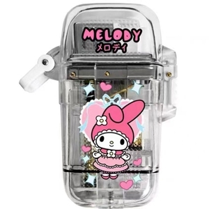 Thời trang sáng tạo kuromi nhẹ hơn butan Kawaii búp bê Windproof bơm lại máy bay phản lực nhẹ hơn <span class=keywords><strong>Torch</strong></span> gas phim hoạt hình nhẹ hơn cho người phụ nữ Quà Tặng - Product Image 6