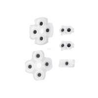 Pour manette PS4 010 020 JDS 001 030 040 JDM 050 055 Plaquettes en caoutchouc silicone conducteur pour boutons L2 R2 de PS4