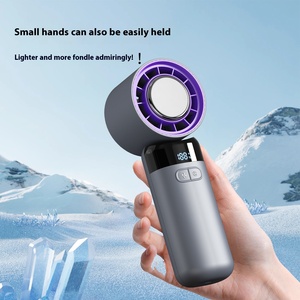 Hxtc88 Nouveau Ventilateur Portable Pliable USB Rechargeable pour Extérieur, Mini Refroidisseur d'Air Glacé Personnalisé en Gros - Product Image 3