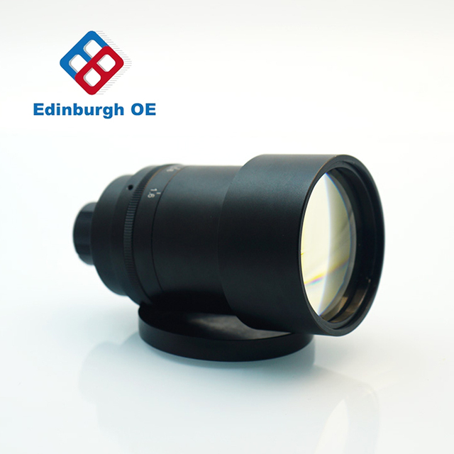 400-1700nm Ultra Broadband Lens 75mm F2 Large Aperture Excellent Imaging Low Distortion C Mount Industrial Inspection Objective