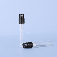 Botol Parfum Kaca Sekali Pakai Murah Berkualitas Tinggi 1.8ml 2.5ml, Botol Sampel Atomizer Kecil