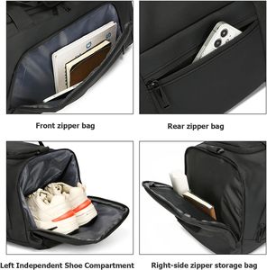 <span class=keywords><strong>Sac</strong></span> de sport et de voyage léger et durable pour activités de plein air, avec compartiment à chaussures – Offre spéciale - Product Image 6