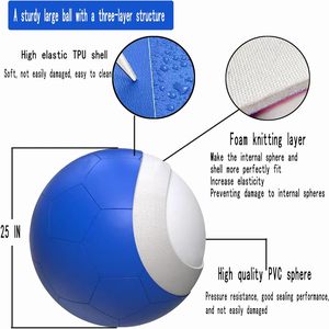 Látigos de entrenamiento de caballos, pelota de pastoreo antiráfaga para caballos y perros, juguete perfecto para ejercicio y diversión - Product Image 3