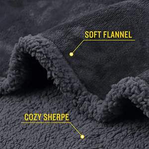Couverture réversible imperméable pour animaux de compagnie, housse de <span class=keywords><strong>canapé</strong></span> pour chien, protection de meubles en polaire Sherpa - Product Image 3