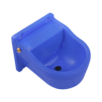 Bebedero Automático de Plástico de 4L de Capacidad para Vacas con Válvula de Flotador de 1/2" para Ganado y Caballos