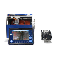 Caméra robotique d'inspection de canalisations d'égouts HD avec fonction laser et mise au point électrique pour canalisations de 150 mm à 3000 mm