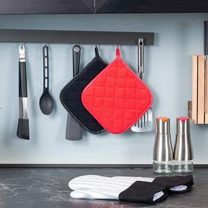 Almohadillas cuadradas para horno de cocina, accesorios de cocina resistentes al calor, multiusos, para mesa, individuales, soportes de macetas - Product Image 4