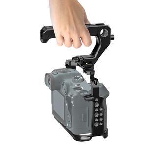 طقم قفص كاميرا محمول لكانون EOS R5 R5C R6 R6 علامة R6 II تلاعب كاميرا من سبائك الألومنيوم مع مقبض علوي - Product Image 2