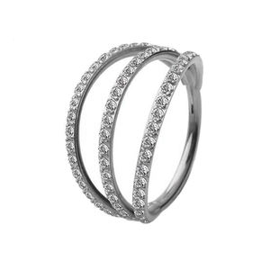 ASTM F136 G23 titanio círculo Piercing triple capa anillo nariz aro ombligo anillo pendiente Piercing joyería para mujer - Product Image 6