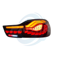 Feux arrière OLED à l'échelle de dragon fumée rouge de conception nouvelle pour BMW F30, feux arrière F35, feu arrière de haute qualité
