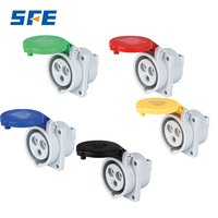 Connecteur étanche industriel SFE, prises 16A32A, prises apparentes et encastrées, 3, 4, 5 broches, prise standard, prise industrielle CE