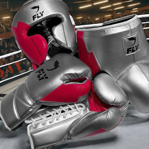 Ensemble de sparring MMA en cuir de vachette de haute qualité 2026 pour l'entraînement, fermeture à lacets, séchage rapide, évacuation de l'humidité - Product Image 2