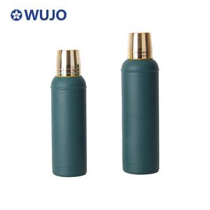 กระติกน้ำเก็บความร้อนสุญญากาศสแตนเลสสองชั้นแบบกำหนดเองพร้อมโลโก้ WUJO รุ่นใหม่ สำหรับงานโปรโมชั่น - Product Image 2