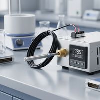 Pt1000 PTC Thermistor Waterproof Stainless Steel Sensor Probe 1000/3000/5000MM Durable High Precision Industrial Heat