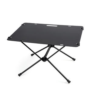 Mesa Plegable Portátil de Aleación de Aluminio para Exteriores, Ligera, para Camping, Mesa Táctica de Aluminio con Soporte - Product Image 4