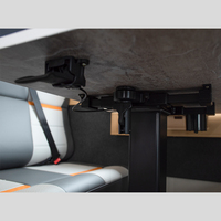 Pied de table télescopique RV61001 haute performance pour les pièces de carrosserie de fonction coulissante de caravane de camping
