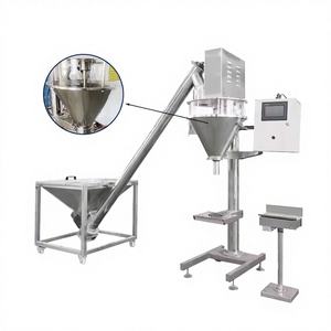 เครื่องบรรจุผงแบบกึ่งอัตโนมัติชนิดส่งผงตรงพร้อมมอเตอร์ สำหรับบรรจุภัณฑ์ถุงขนาดใหญ่ บรรจุภัณฑ์แบบถัง สำหรับอุตสาหกรรมอาหารและเคมี - Product Image 1
