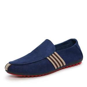 Últimos Zapatos Casuales Transpirables Sin Cordones para Hombre, Zapatos de Lona Personalizados con Amortiguación y Antideslizantes - Product Image 1