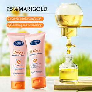SADOER Baby Calendula crema OEM Private Label detergente in schiuma per il viso lenitivo all'ingrosso idratante aminoacido detergente per bambini - Product Image 2