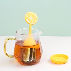 Infusor de Té de Acero Inoxidable con Mango de Silicona de Grado Alimenticio y Diseño de Dibujos Animados para Cocina - Product Image 3