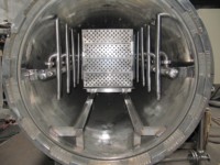 Autoclave de mise en conserve Machine de pasteurisation d'aliments en conserve Cornue de verrerie de laboratoire