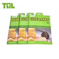 Populaire Rat Repeller Adhésif Souris Colle Conseil Triangle Pièges Rat Colle Piège
