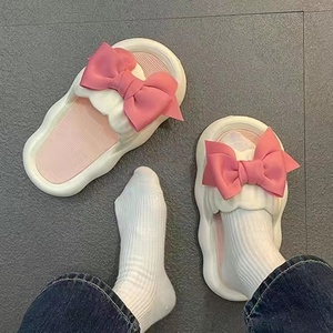 2023 pantoufles femme été extérieur porter sur le fond épais belle arc fée pantoufles bain intérieur antidérapant étudiants - Product Image 2