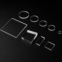 Optically Polished Fused Silica Wafer Quartz Glass Plate for Optical Instrument Quartz Window