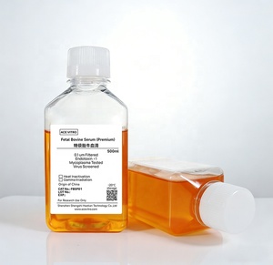 เซรั่มวัวสำหรับติ่งทารก ACE Vitro ขนาด 500 มล. รุ่น FBSP01 ปราศจากไมโคพลาสมา ปราศจากเอนโดท็อกซิน <1 เซลล์ ผลิตในประเทศจีน สามารถฆ่าเชื้อด้วยความร้อนได้ (เป็นตัวเลือกเสริม) - Product Image 1