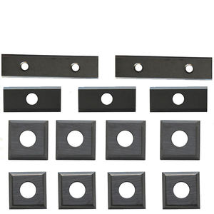 Lames polies 15*15*2.5mm en carbure de tungstène pour tête de coupe, lame d'insertion pour dégauchisseuse, pièce de machine à bois - Product Image 2