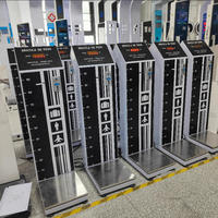 Balance à bagages numérique à LED en acier, fonctionnant à pièces, avec personnalisation OEM/ODM