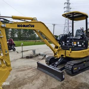 Mini Escavatore Cingolato Idraulico Usato Komatsu PC30MR-3 da 3 Tonnellate, Modello Giapponese, con Cabina Aperta e Lama Dozer, Certificato EPA CE, Disponibile in Magazzino - Product Image 2