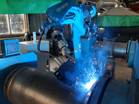 Système robotisé de soudage laser automatique CRP-RA20-12-J, bras robotisé à 6 axes de haute précision pour l'intégration en ligne d'assemblage