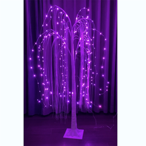 Luces Led de árbol de sauce para exterior, 5 pies, 1,5 <span class=keywords><strong>m</strong></span>, RGB, árbol de Navidad, sauce llorón, árbol de luz, gran oferta - Product Image 5