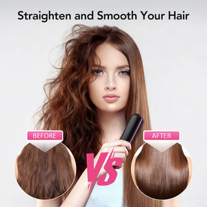 Nouvelle Brosse Lissante Chauffante Sans Fil Tendance, Portable, Mini, Anti-Statique, Chauffage Rapide, Pour la Maison et les Voyages - Product Image 6
