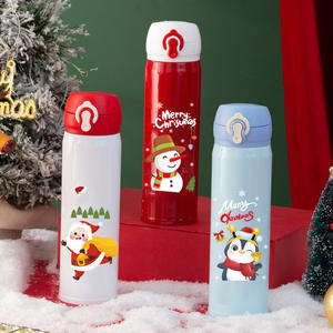 Cadeau de noël petite amie petit ami petit réveillon de noël collègues personnel enfants 304 acier inoxydable Thermos tasse ensemble grande capacité - Product Image 4