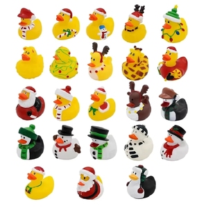 Recrutement de distributeurs : Jouet animal flottant imprimé en plastique, sans pression sur les stocks, nouveauté pour bébés, <span class=keywords><strong>canard</strong></span> de bain couineur, 3-7 ans B - Product Image 5