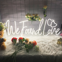 Decoraciones para Fiesta de Cumpleaños We Found Love, Luces Decorativas para Interiores, Adornos Colgantes Multicolores con Control Remoto para el Hogar y Fiestas