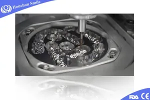 Honchon Hoogwaardige 5 Tandheelkundige <span class=keywords><strong>Titanium</strong></span> Schijf, Cad Cam Tandheelkundig Freesmateriaal, 98Mm <span class=keywords><strong>Titanium</strong></span> Blokken Voor Tandheelkundig Laboratorium - Product Image 6