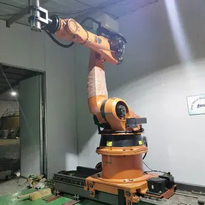 Robot de talla de madera 6 ejes CNC brazo robot escultura robótica que hace la máquina