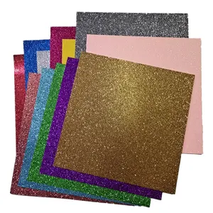 12 "x 12" tırmanmak zanaat parlak kağıt sayfalık 300gsm Glitter hediye ambalaj kağıdı DIY için parlak kağıt kurulu